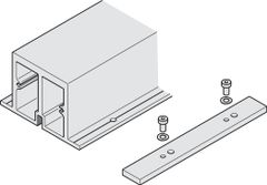 Fol.Concepta adjust.prof.alu.silv.2600mm Hafele 408.30.970 ảnh 2