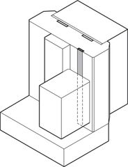 Đệm Khí Cho Cửa Hafele 950.11.041 ảnh 2