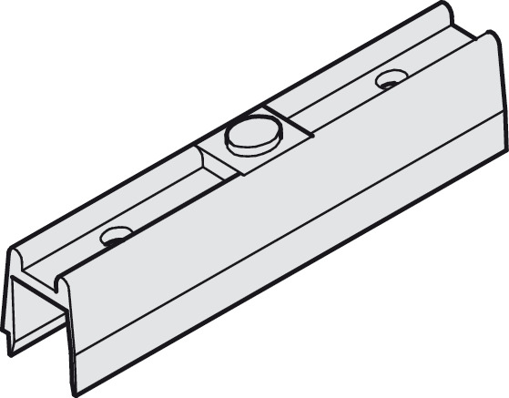Thiết bị chống trật bánh XE 8mm Hafele 415.13.051 - Chống trật bánh xe Hafele 415.13.051 cho hệ cửa 8mm