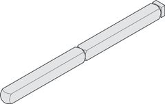Trục XOAY rời 8x120mm Hafele 909.83.711 ảnh 3