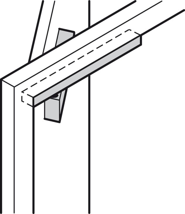 Thiết Bị Đóng Cửa Tự Động 80Kg Hafele 931.84.129 - Dải góc giữ cửa 70–145° của Hafele 931.84.129