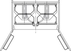 Supp.profile aluc. 2000-2100mm Hafele 549.60.911 ảnh 3