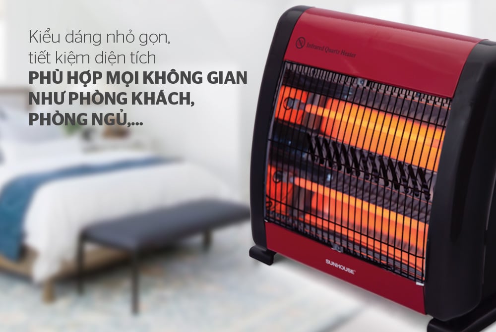 Sưởi điện hồng ngoại Sunhouse SHD7013 – ảnh 8