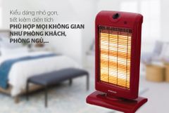Sưởi điện 3 bóng halogen Sunhouse SHD7016 ảnh 8