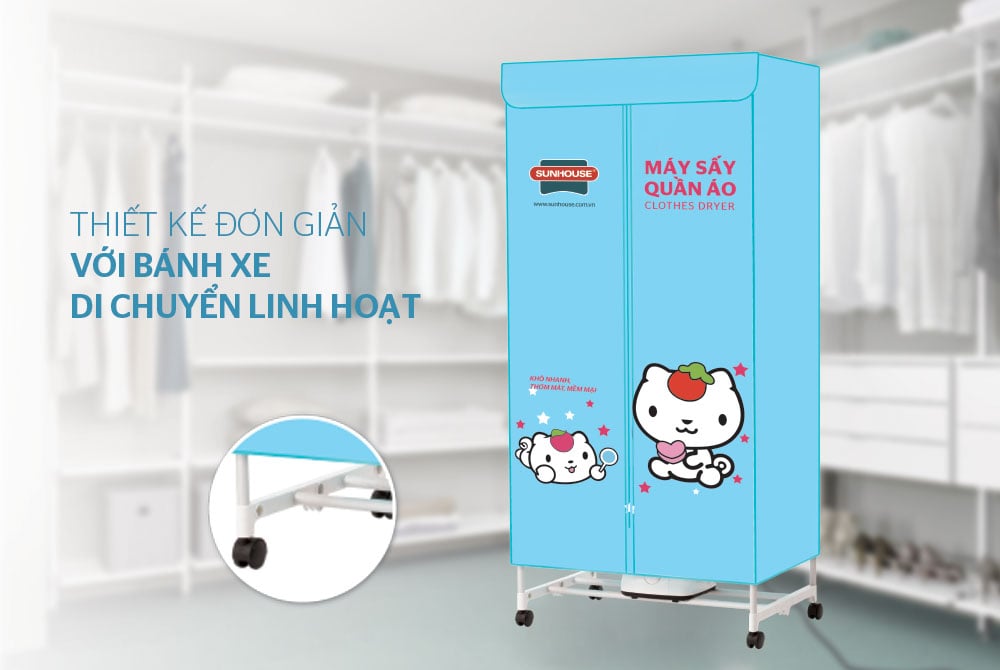 Máy sấy quần áo Sunhouse SHD2702 – ảnh 8