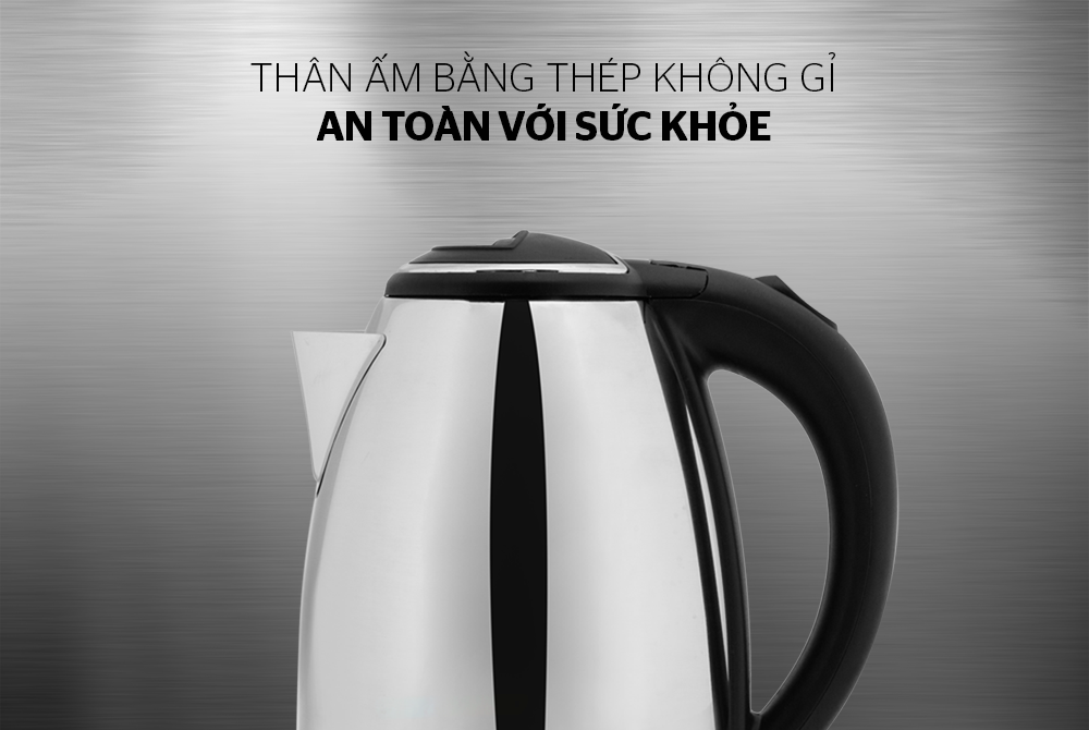 Ấm siêu tốc inox 1.8L happy time HTD1088 – ảnh 6
