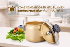 Nồi áp suất anod Sunhouse SHA8604 ảnh 2