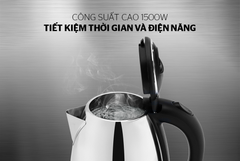 Ấm siêu tốc inox 1.5L happy time HTD1055 ảnh 7