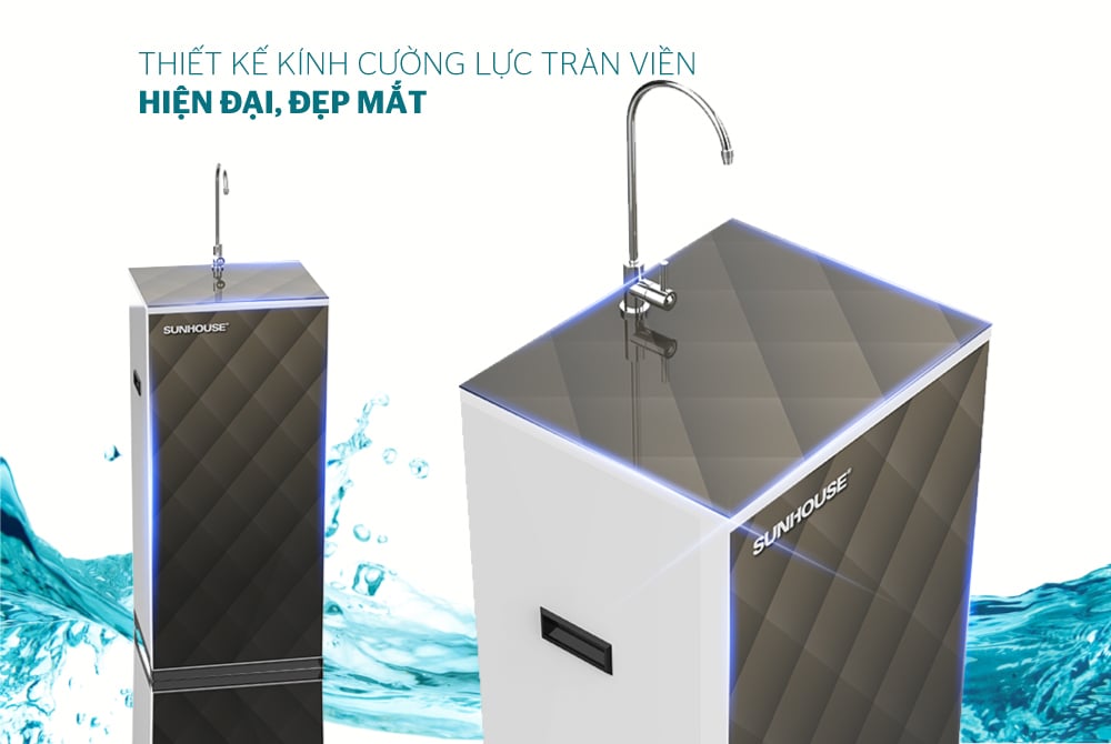 Máy lọc nước r.o 8 lõi Sunhouse SHA8858K – ảnh 6