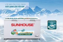 Tủ đông 2 ngăn 2 cánh Sunhouse SHR-F2272W2 ảnh 4