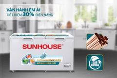 Tủ đông 2 ngăn 2 cánh Sunhouse SHR-F2272W2 ảnh 5
