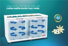 Tủ đông 2 ngăn 2 cánh Sunhouse SHR-F2572W2 ảnh 6