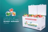  Tủ đông 2 ngăn 2 cánh Sunhouse SHR-F2572W2 