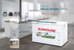 Tủ đông 2 ngăn 2 cánh Sunhouse SHR-F2472W2 ảnh 8