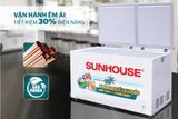  Tủ đông 2 ngăn 2 cánh Sunhouse SHR-F2362W2 