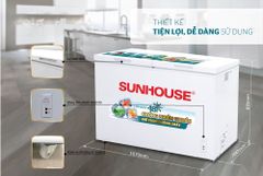 Tủ đông 2 ngăn 2 cánh Sunhouse SHR-F2362W2 ảnh 8