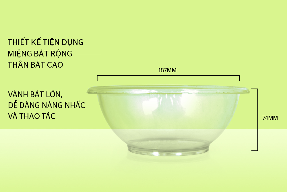 Bát trộn salad biozone 900ML KB-MI900S – ảnh 8