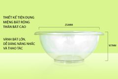 Bát trộn salad biozone 3200ML KB-MI3200S ảnh 8