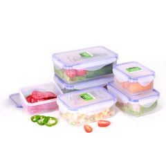 Bộ 6 hộp bảo quản thực phẩm ngăn mát biozone basic KB-CO6P01 ảnh 8