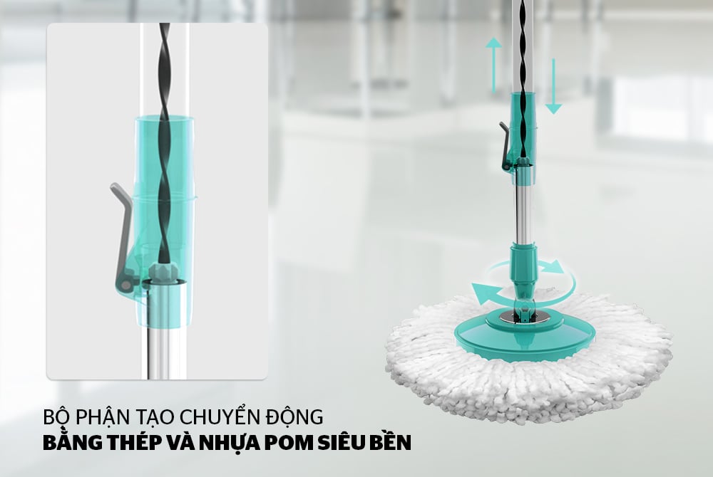 Cây lau nhà xoay 360 độ happy time KH-MO330I – ảnh 7