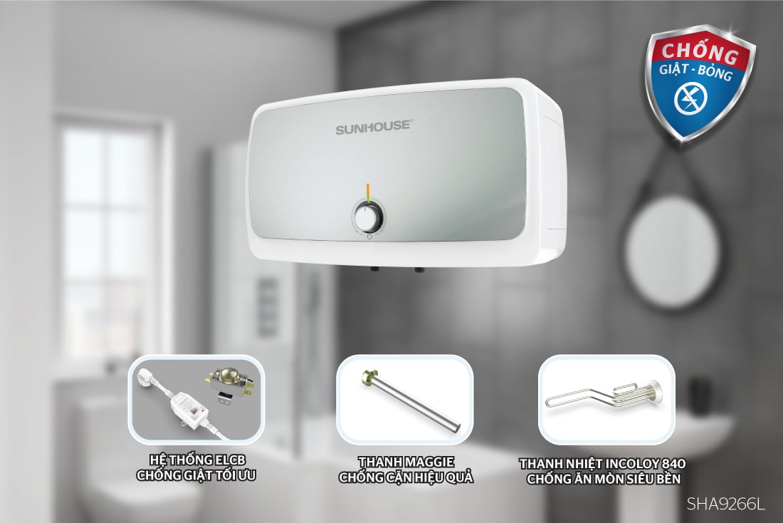 Bình nước nóng 22L Sunhouse SHA9266L – ảnh 8