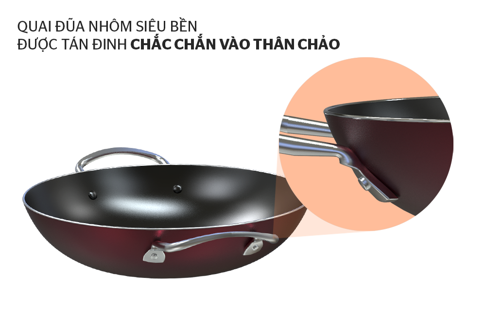 Chảo bầu chống dính Sunhouse SHG1230R – ảnh 4