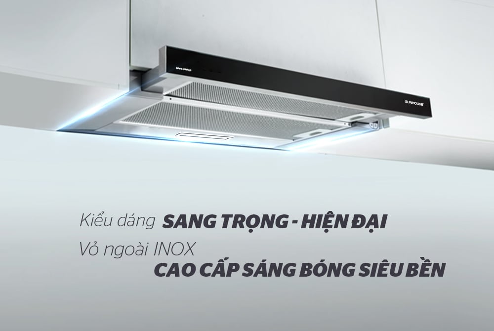 Máy hút mùi âm tủ Sunhouse SHB6123 – ảnh 6