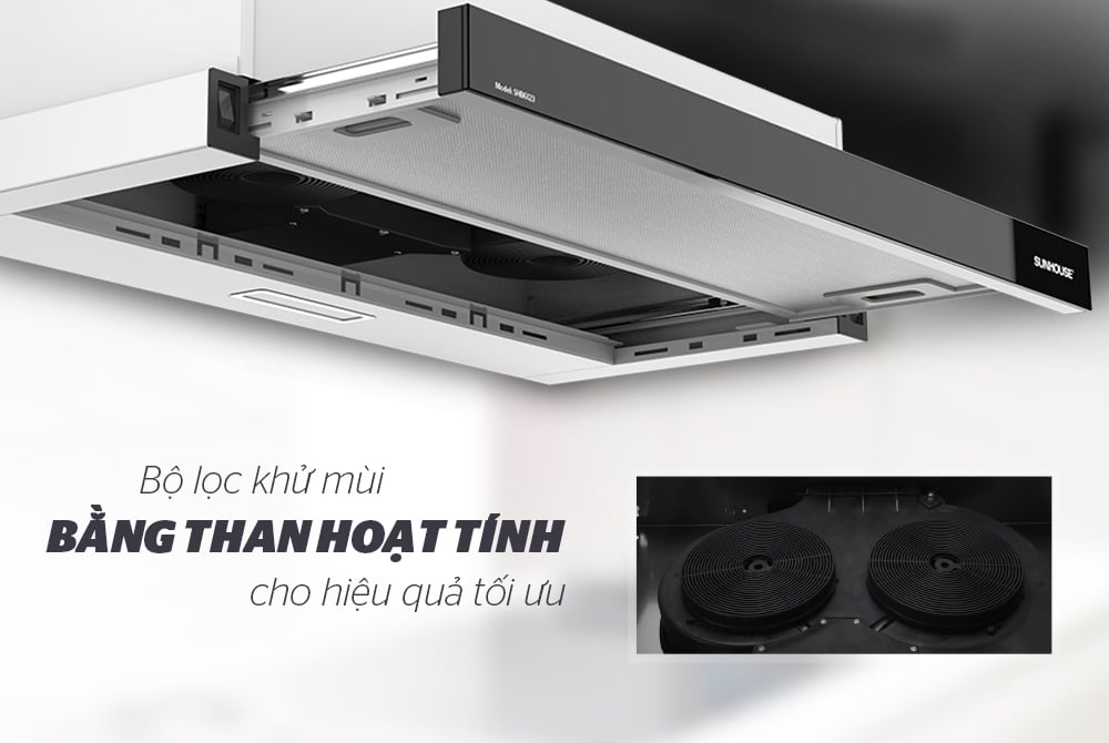 Máy hút mùi âm tủ Sunhouse SHB6123 – ảnh 8