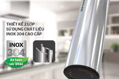 Bình giữ nhiệt inox 304 Sunhouse 450ML KS-TU450I ảnh 3