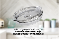 Bình giữ nhiệt inox 304 Sunhouse 900ML KS-TU900I ảnh 4