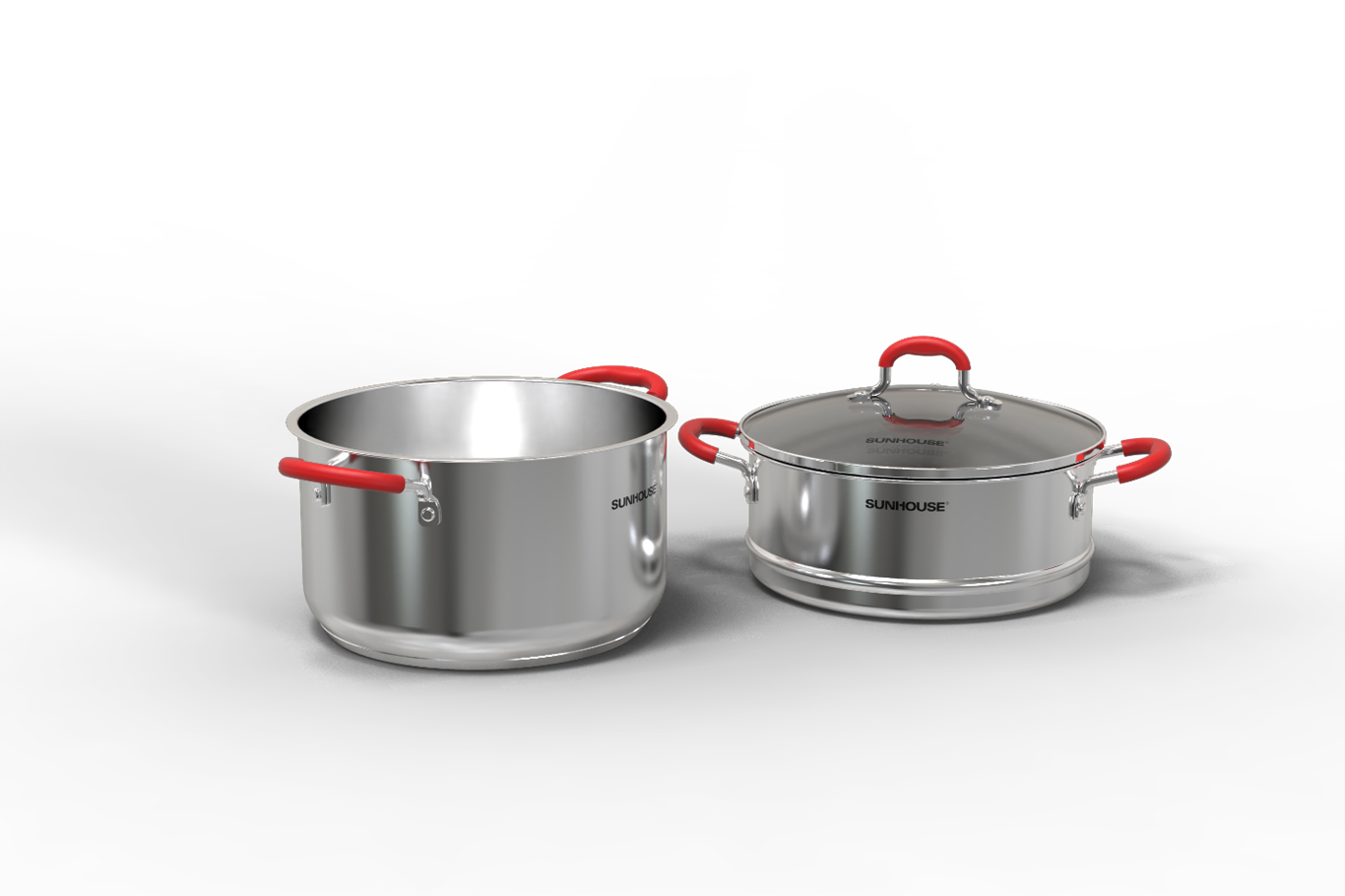 Bộ nồi xửng inox 5 đáy Sunhouse SHG507-28 – ảnh 2