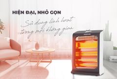 Sưởi điện hồng ngoại 2 bóng Sunhouse SHD7023 ảnh 3