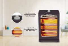Sưởi điện hồng ngoại 2 bóng Sunhouse SHD7023 ảnh 6