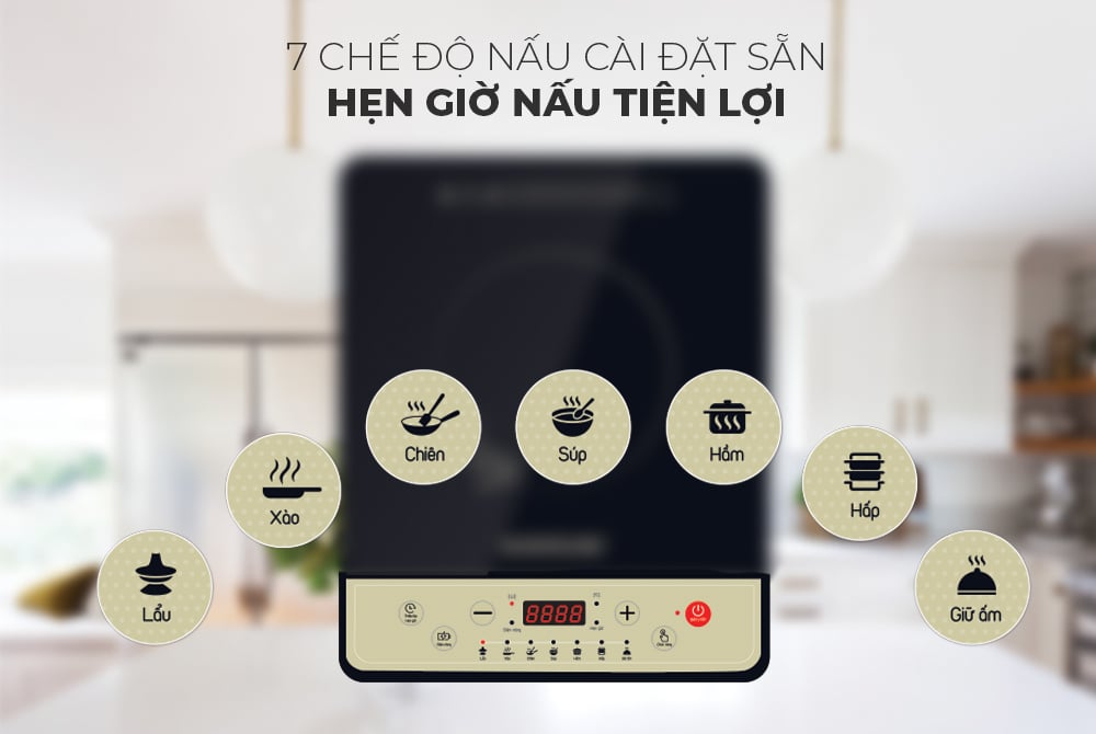 Bếp từ đơn Sunhouse SHD6158 – ảnh 6