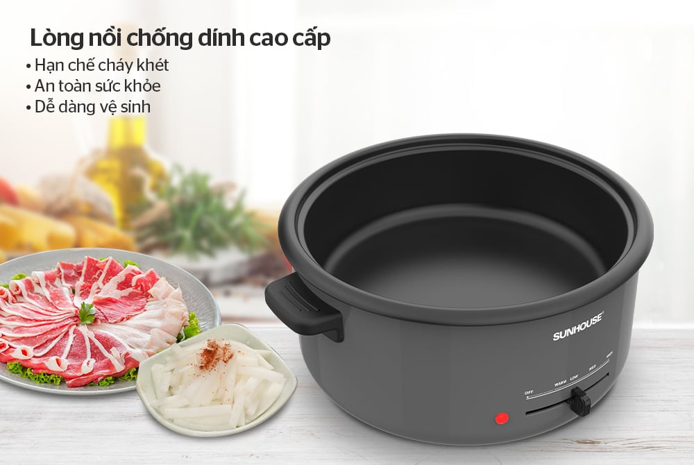 Lẩu điện Sunhouse SHD4523 – ảnh 7