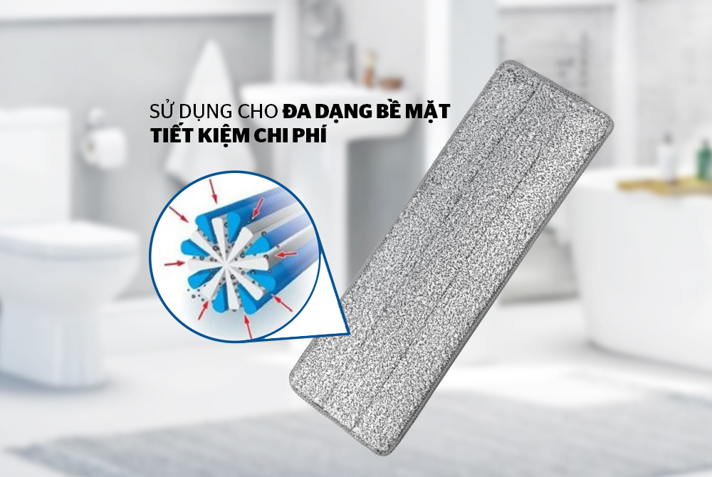 Bông lau nhà chữ nhật đa năng Sunhouse KS-CO3211S – ảnh 6