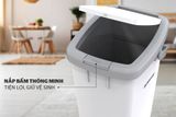  Thùng rác chữ nhật nắp bấm Sunhouse KS-TR12LP 