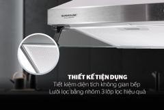 Hút mùi kính thẳng Sunhouse SHB6115I-EC ảnh 8
