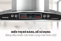 Máy hút mùi kính cong Sunhouse SHB6605-70-EC ảnh 6