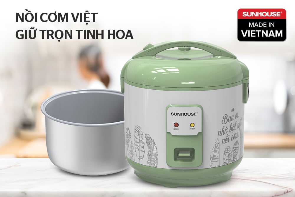 Nồi cơm điện 1.8L Sunhouse SHD8621 – ảnh 8