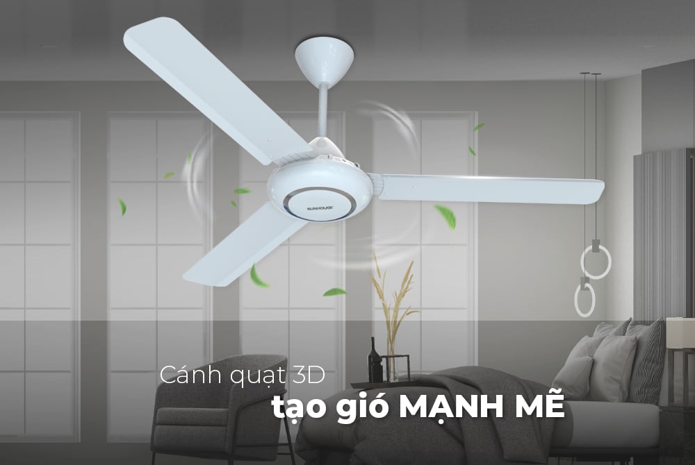 Quạt trần Sunhouse SHD7655 – ảnh 8
