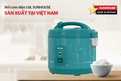 Nồi cơm điện 1.8L Sunhouse SHD8610 ảnh 6