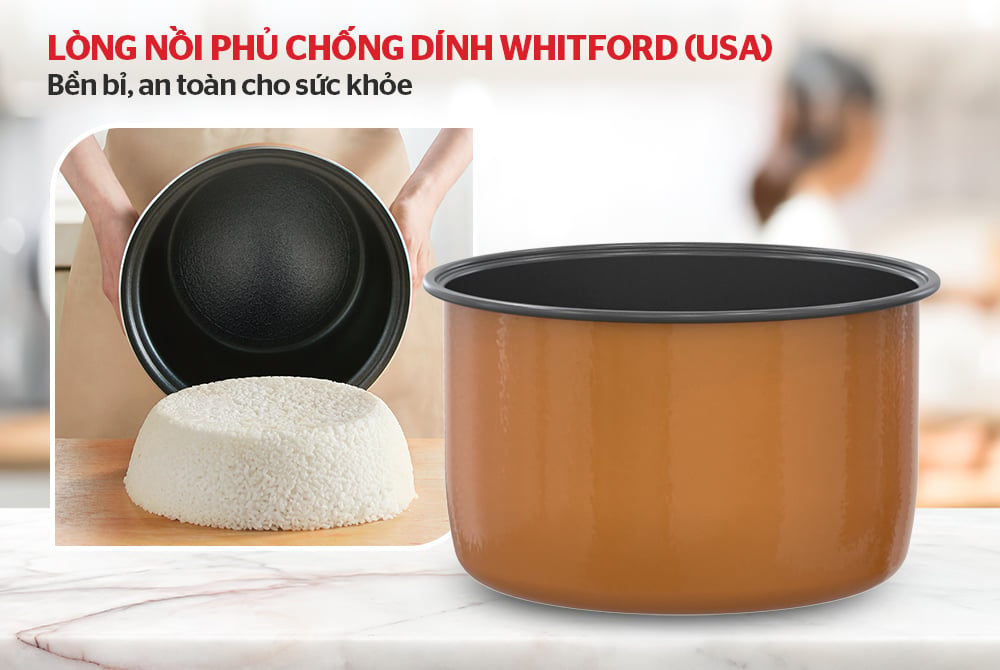 Nồi cơm điện 1.8L Sunhouse SHD8610 – ảnh 8