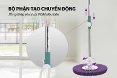 Cây lau nhà xoay 360 độ Sunhouse KS-MO330IB ảnh 5