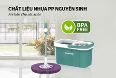 Bộ lau nhà xoay 360 độ Sunhouse KS-CL330IB ảnh 3