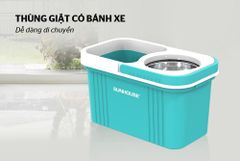 Bộ lau nhà xoay 360 độ Sunhouse KS-CL350IB ảnh 4
