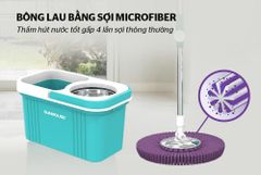 Bộ lau nhà xoay 360 độ Sunhouse KS-CL350IB ảnh 7