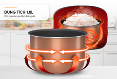 Nồi cơm điện 1.8L happy time HTD8521V ảnh 7