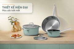 Bộ nồi chảo inox 304 Sunhouse SHG608 ảnh 6