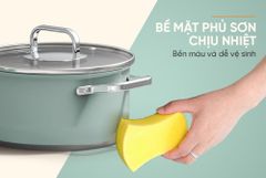 Bộ nồi chảo inox 304 Sunhouse SHG608 ảnh 8